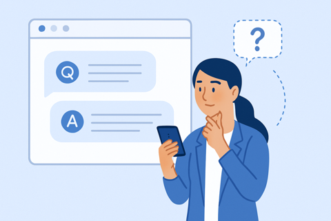 client asking questions within informed consent platform — Q&A logged and timestamped