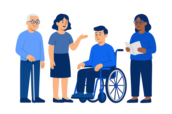 accessibility built into informed consent platform — supporting vulnerable clients and ESL users